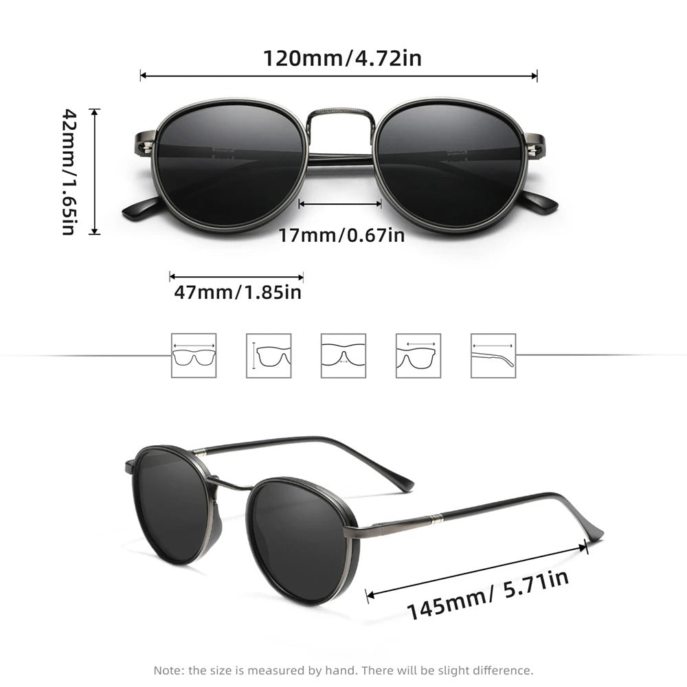 Round Frame Sunglasses