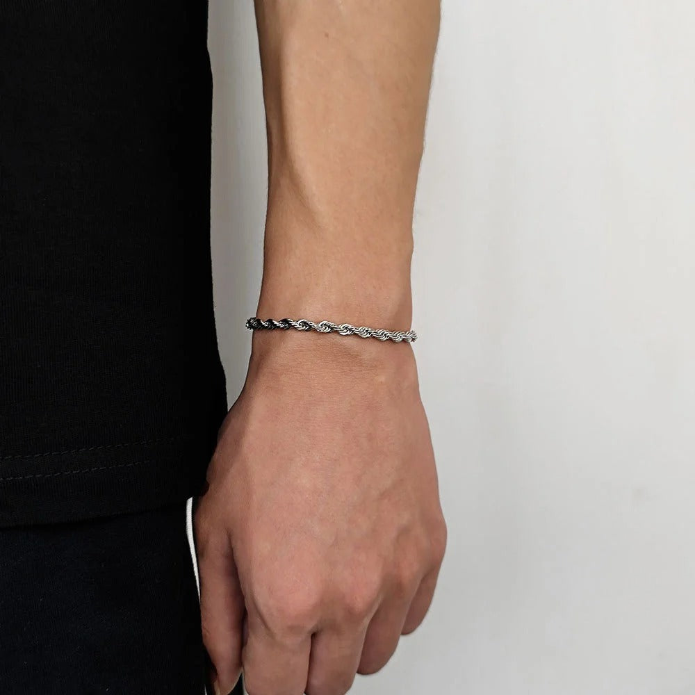 Twisted Gold Bracelet