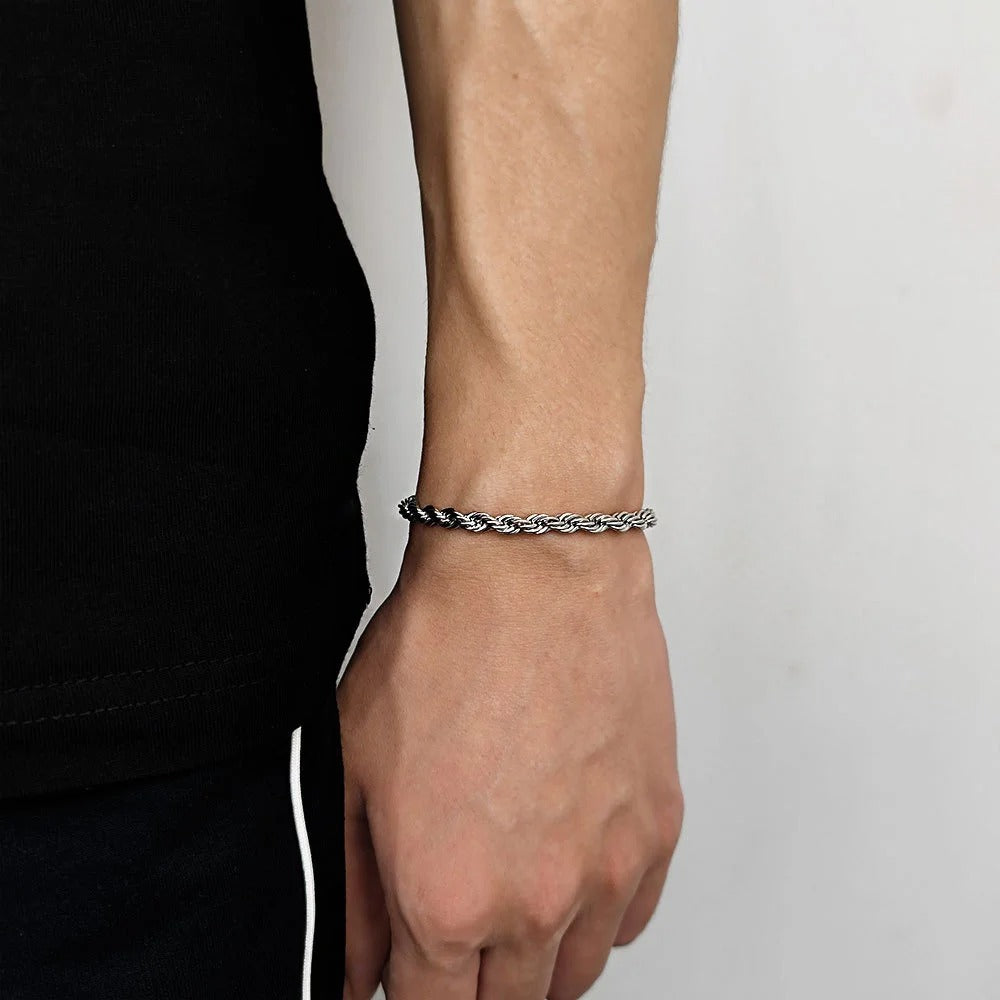 Twisted Gold Bracelet