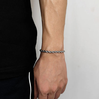Twisted Gold Bracelet