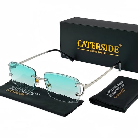 Rimless Square Sunglasses