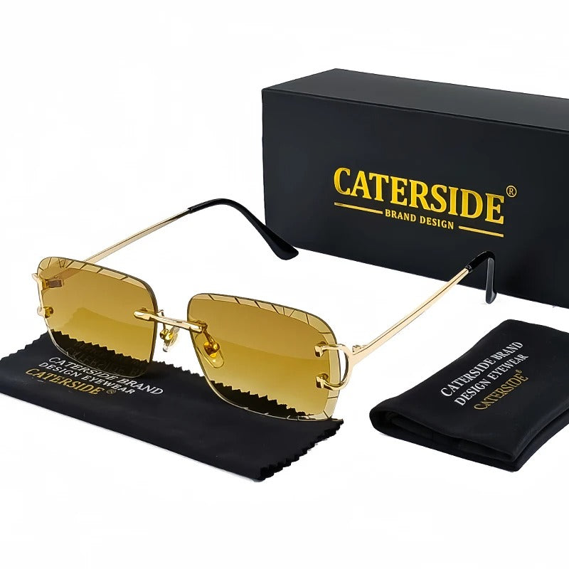 Rimless Square Sunglasses