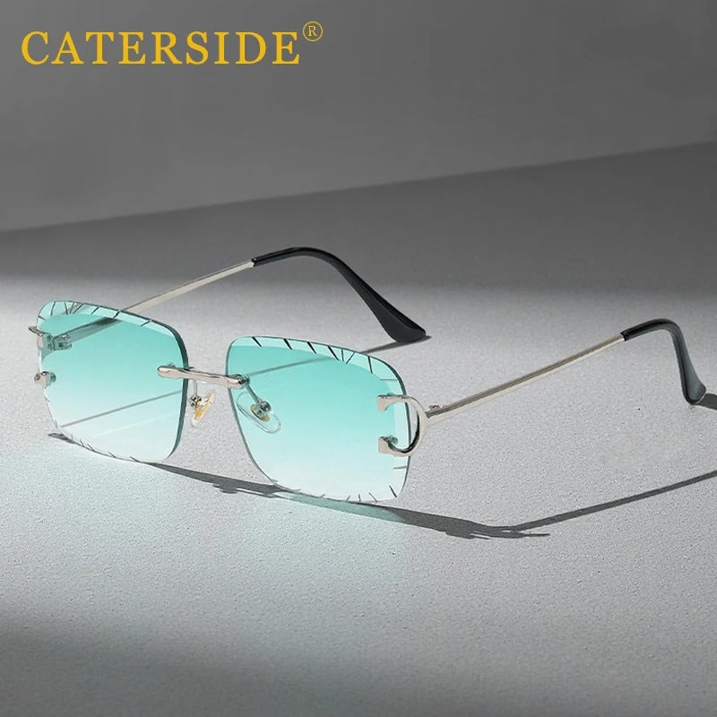 Rimless Square Sunglasses