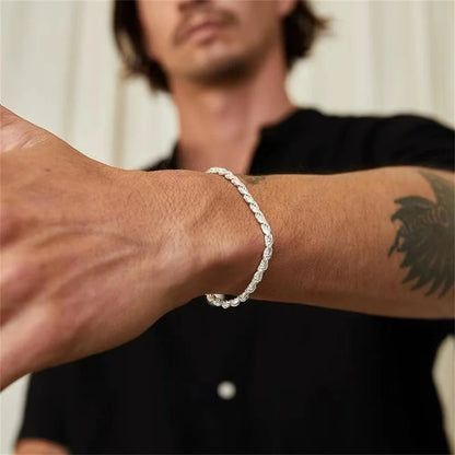 Twisted Gold Bracelet