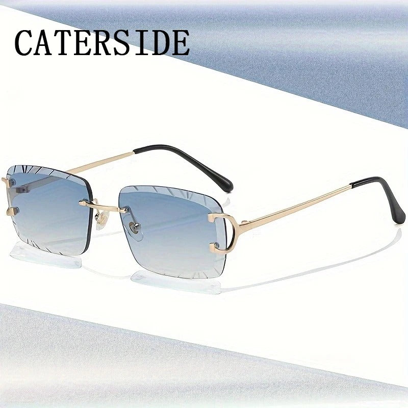 Rimless Square Sunglasses