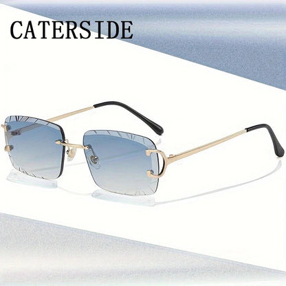 Rimless Square Sunglasses