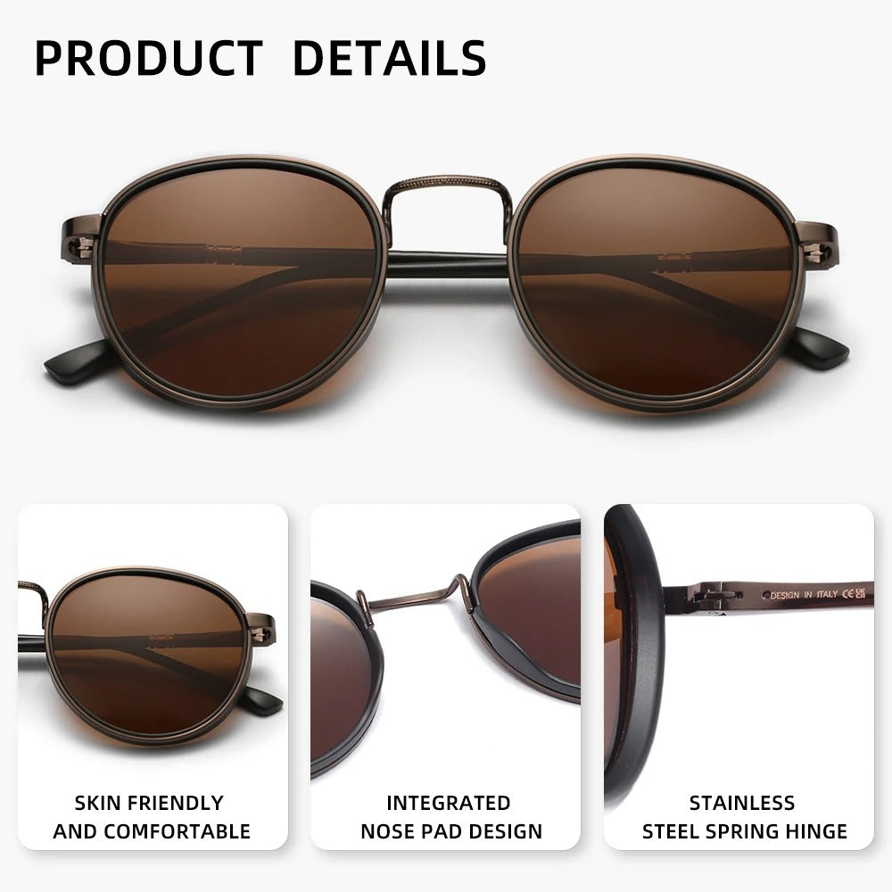 Round Frame Sunglasses