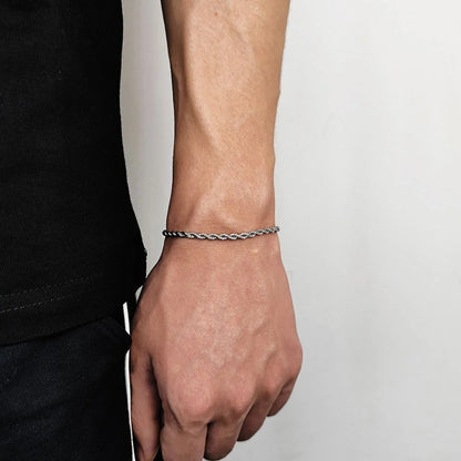 Twisted Gold Bracelet